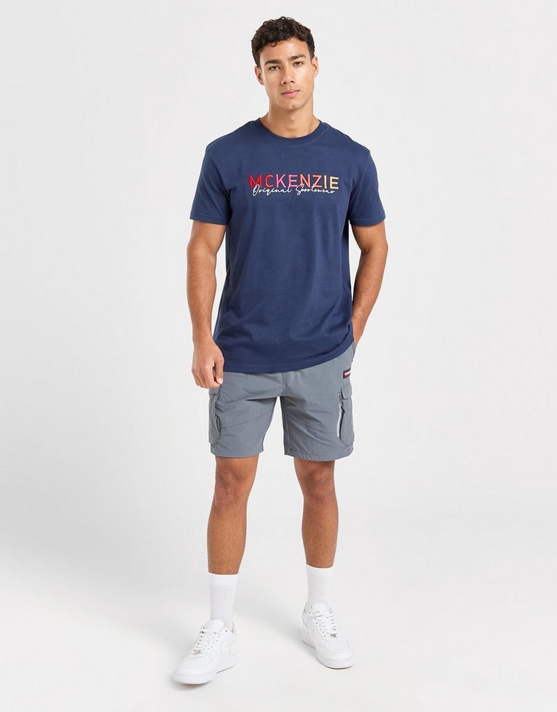 Чоловічі футболки MCKENZIE ФУТБОЛКА HARE TEE DBL MCKTM15557130 Блакитний