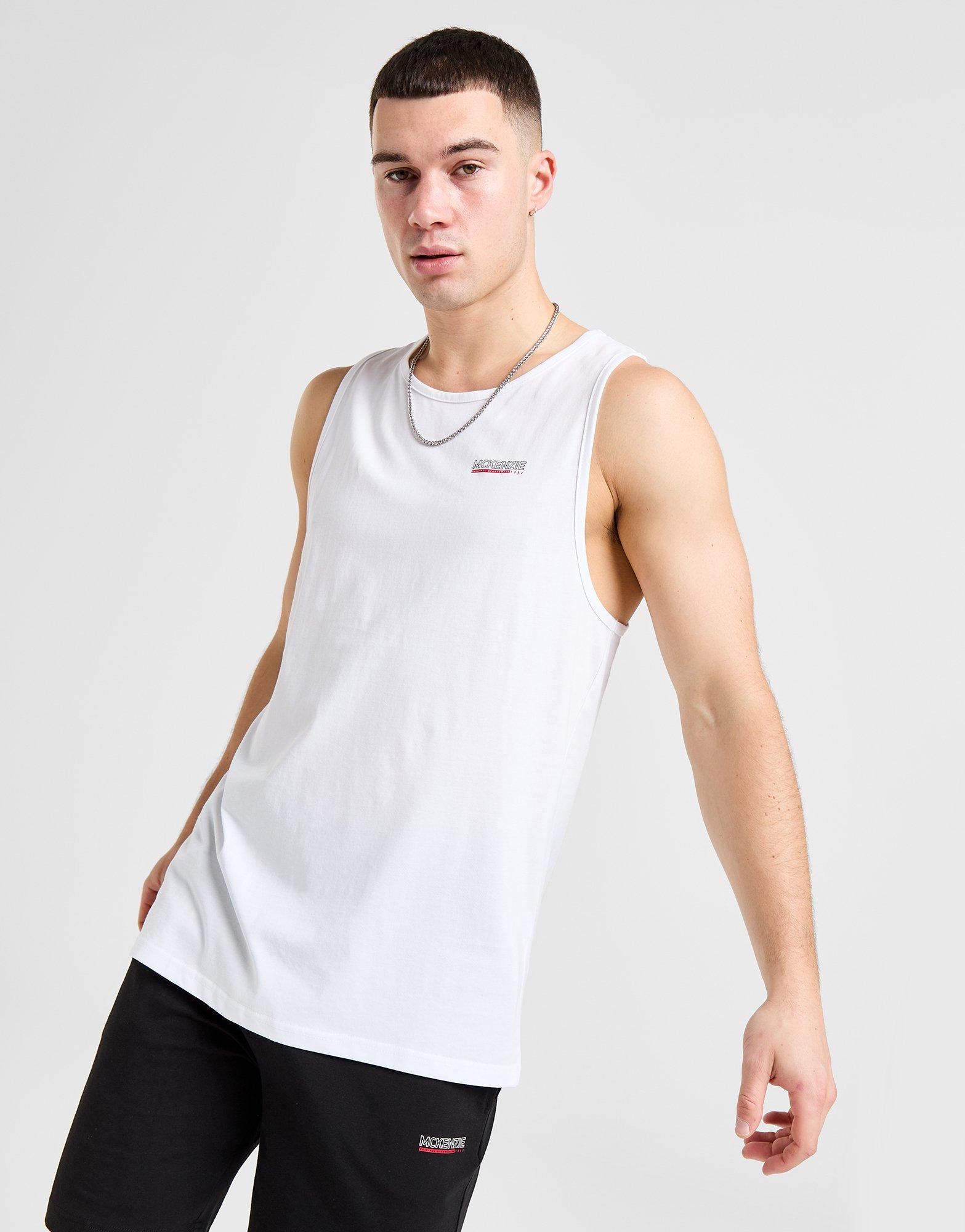 Mckenzie Tank Ess Os Vst Wht