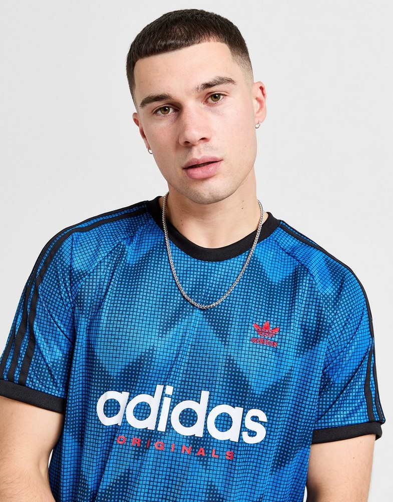 Мъжка тениска ADIDAS ТЕНИСКА FTB AOP TEE IY3205 Син