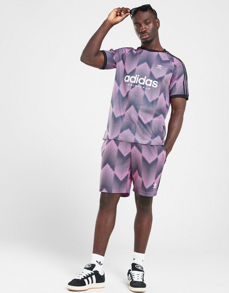 Tricou pentru bărbați ADIDAS TRICOU FTB AOP TEE JF0683 Roz