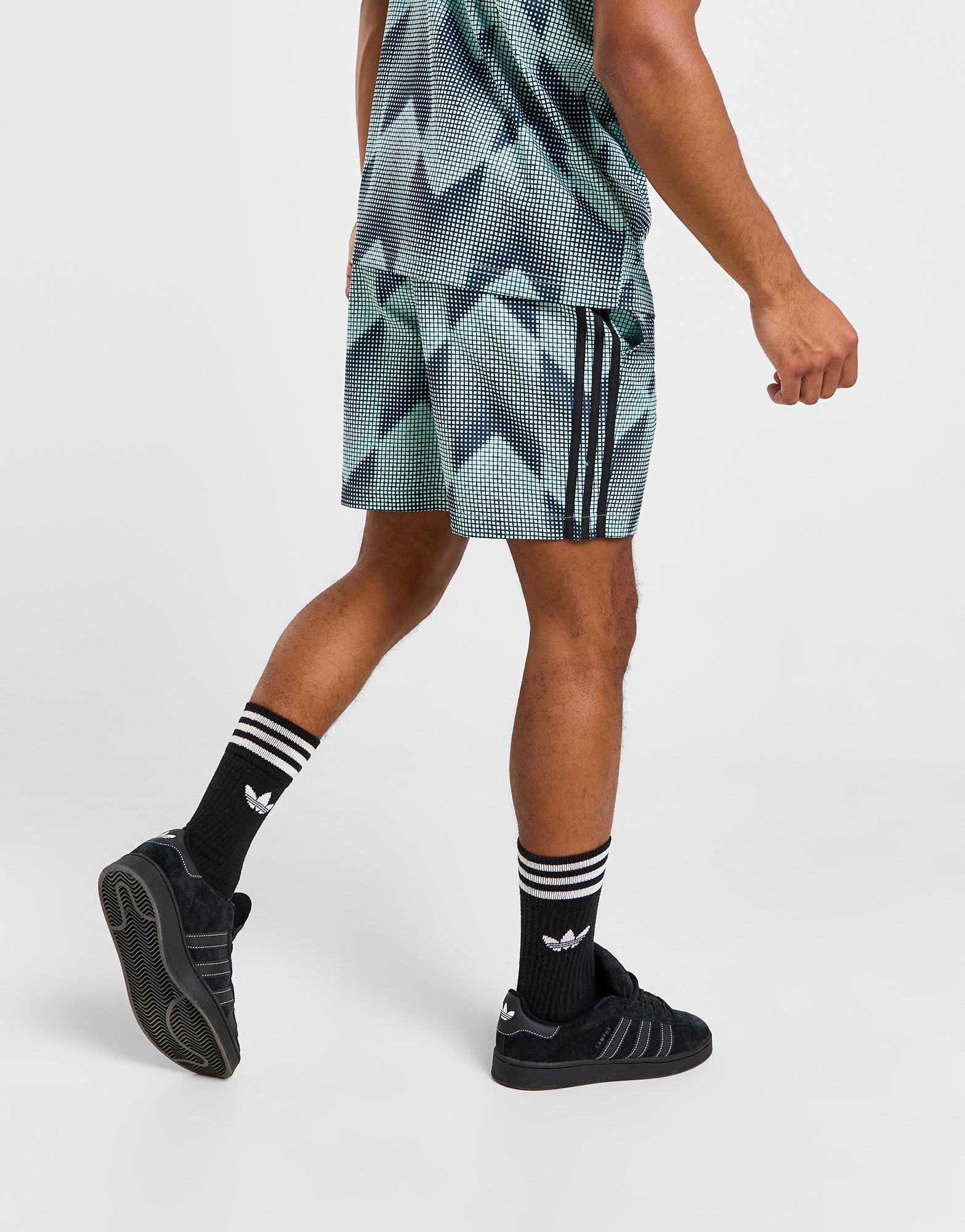 Pánské kraťasy ADIDAS ŠORTKY  FTB SWIM SHO JF0684 Zelená