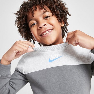 Trening pentru copii NIKE SET C/B FUTRA CRW ST GRY B