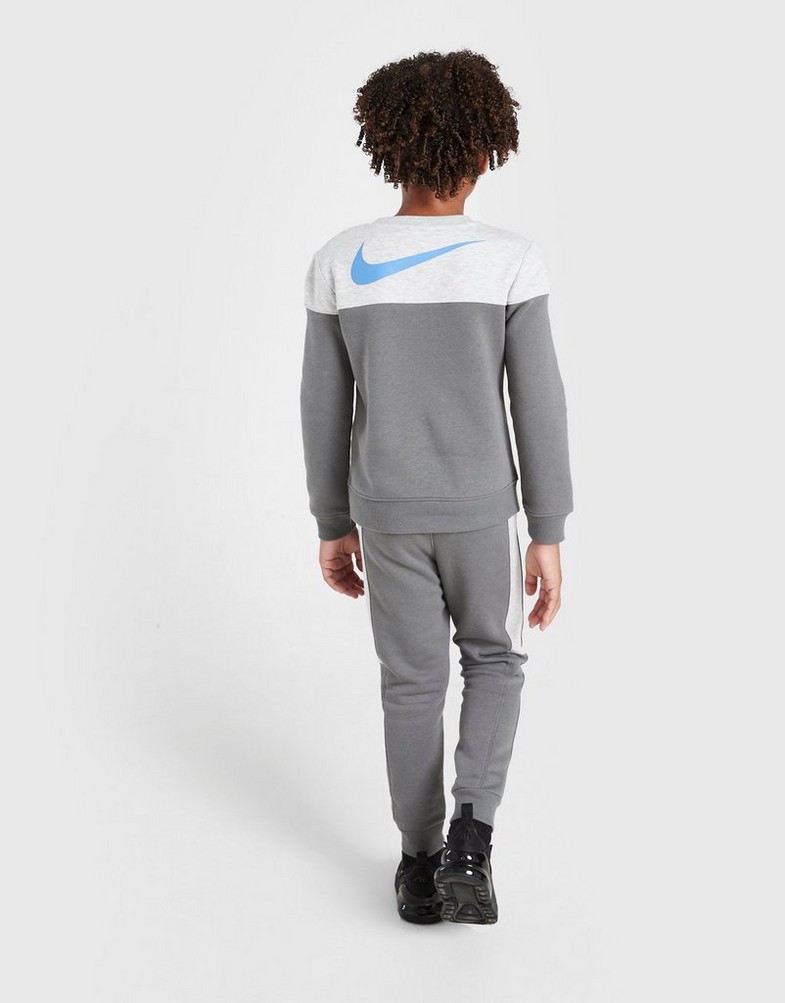 Детски анцуг NIKE КОМПЛЕКТ C/B FUTRA CRW ST GRY B 86M402-M19 Сив