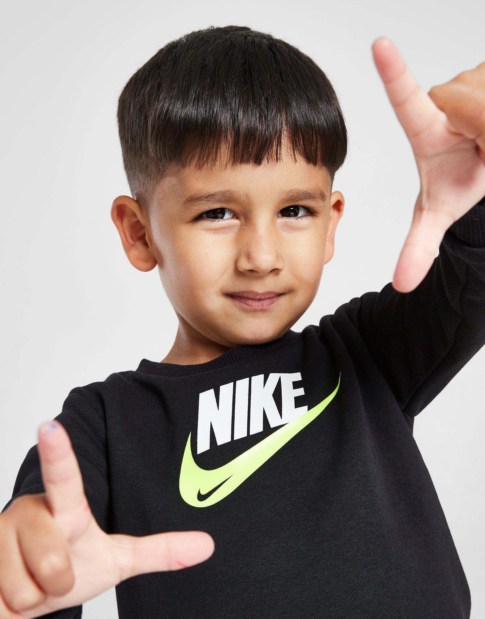 Trening pentru copii NIKE SET MULTI FUTURA CRW SET BLK B 66M394-023 Negru