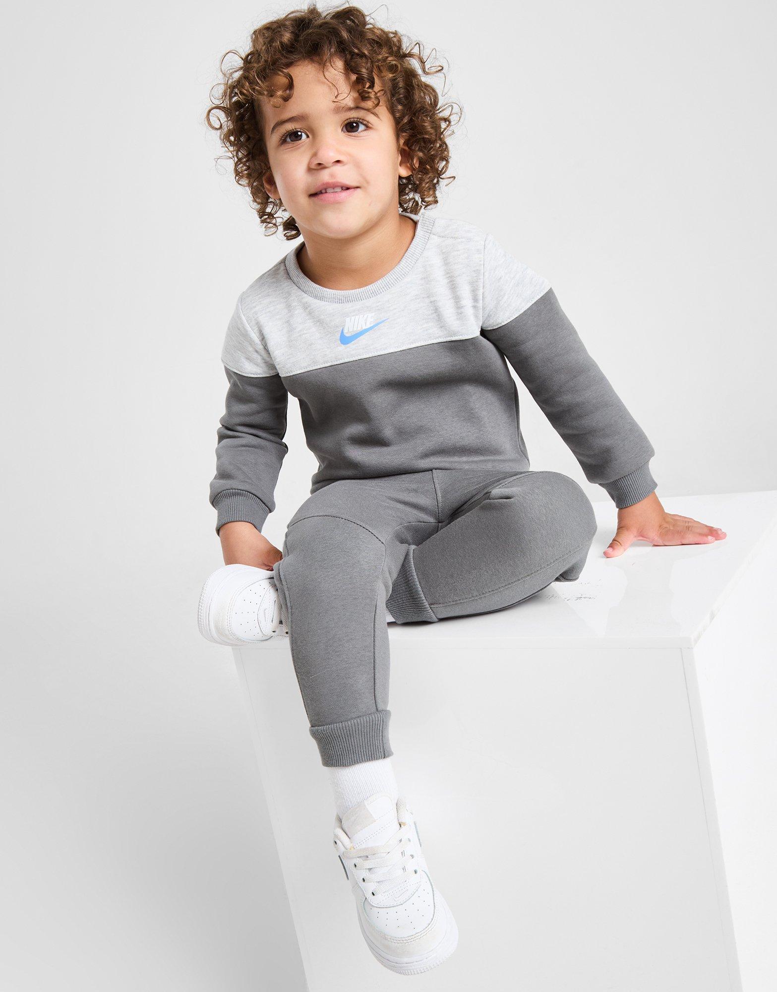 Trening pentru copii NIKE SET C/B FUTRA CRW ST GRY B 66M402-M19 Gri