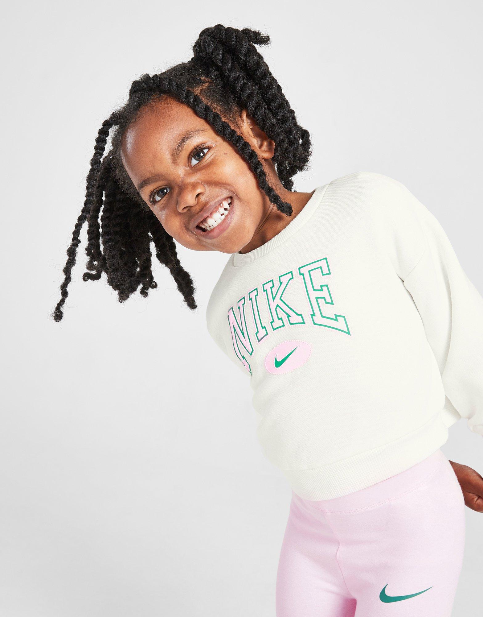 Дитячі спортивні костюми NIKE КОМПЛЕКТ (G) COLIGATE CRW SET PNK G 16M430-A9Y Рожевий