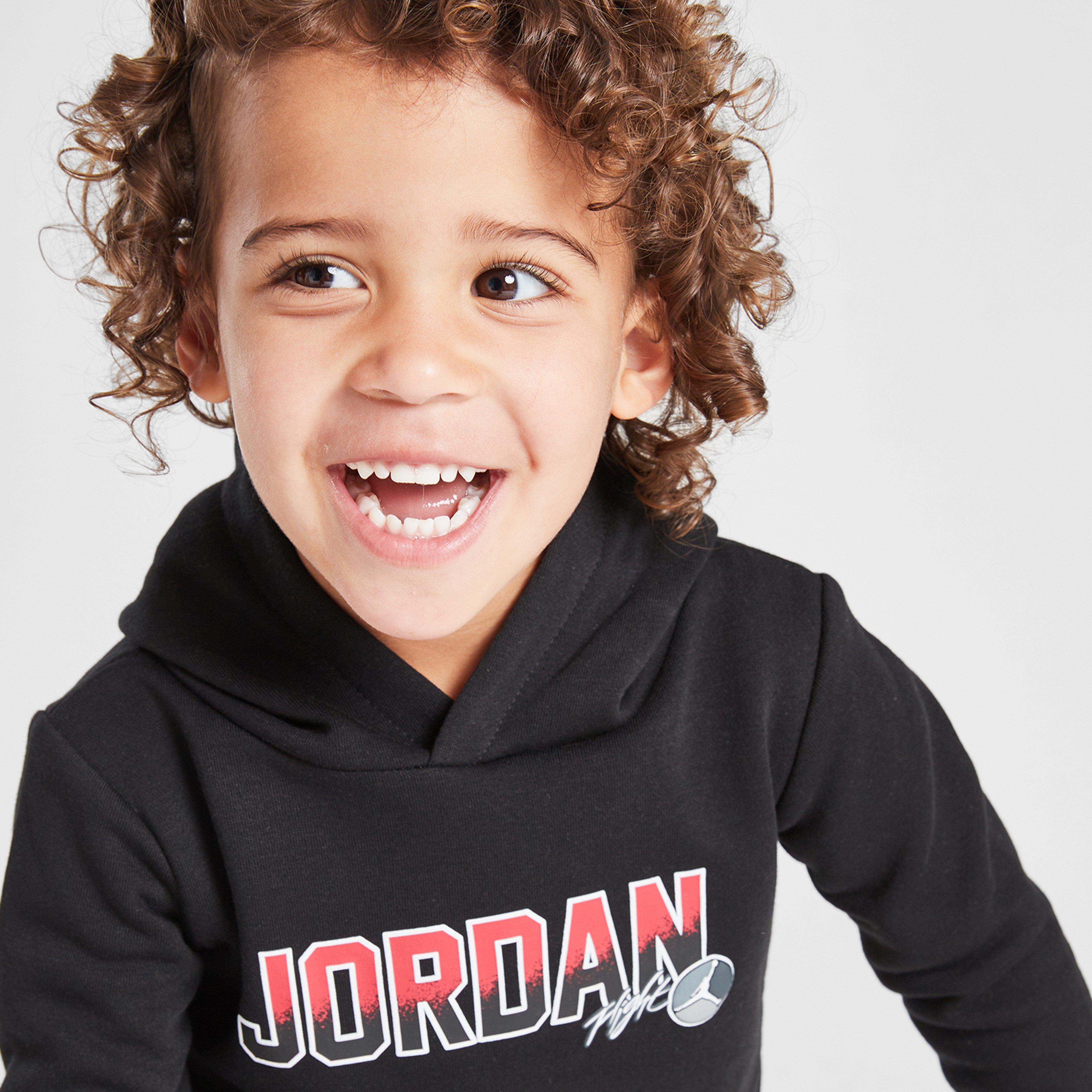 Komplet dresowy dziecięcy JORDAN KOMPLET COURT PATCH HD SET BLK B