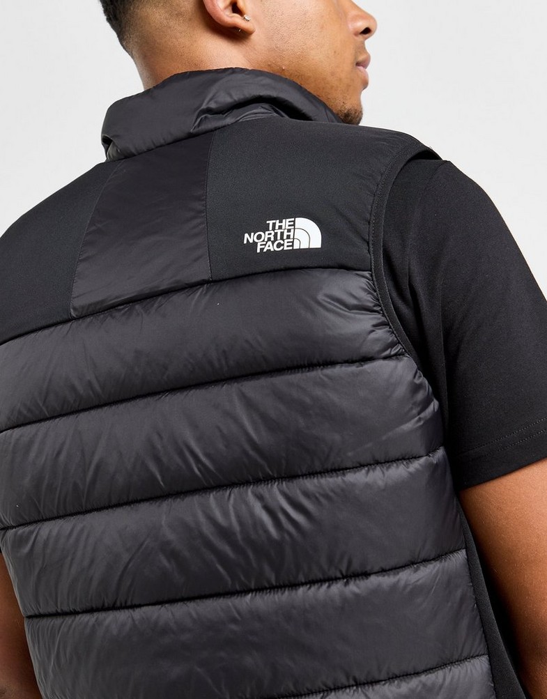 Férfi mellények THE NORTH FACE UJJATLAN PULÓVER   $SYNTH HYB GILET BLK