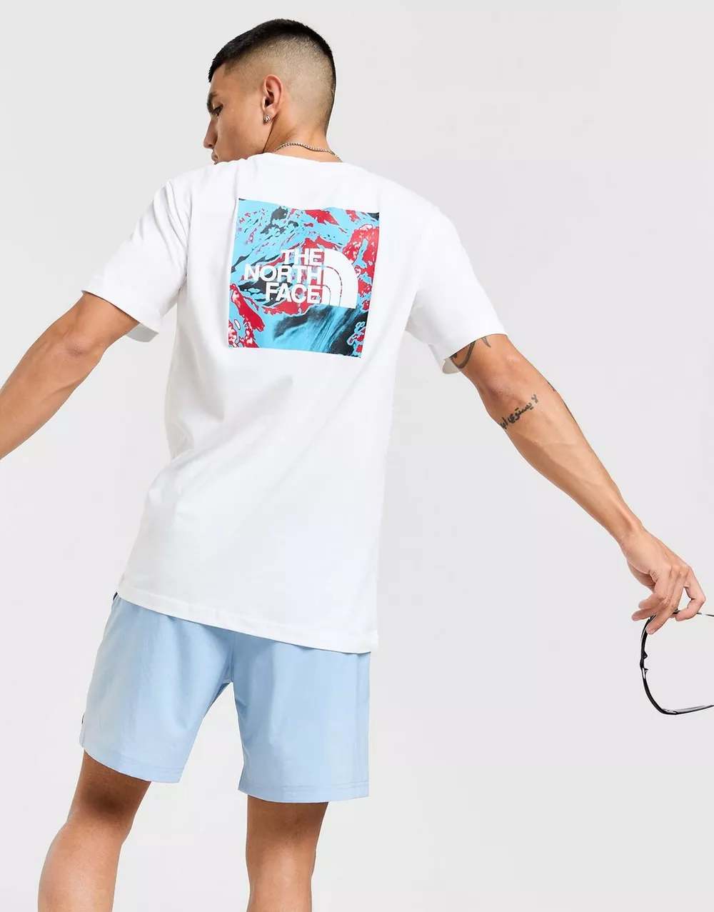 THE NORTH FACE ФУТБОЛКА HEAT MAP T WHT, фото 1 з 5