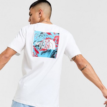 Tricou pentru bărbați THE NORTH FACE TRICOU HEAT MAP T WHT