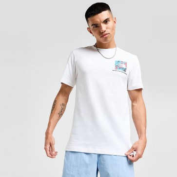 Tricou pentru bărbați THE NORTH FACE TRICOU HEAT MAP T WHT