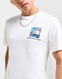 THE NORTH FACE T-SHIRT HEAT MAP T WHT