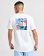 THE NORTH FACE T-SHIRT HEAT MAP T WHT