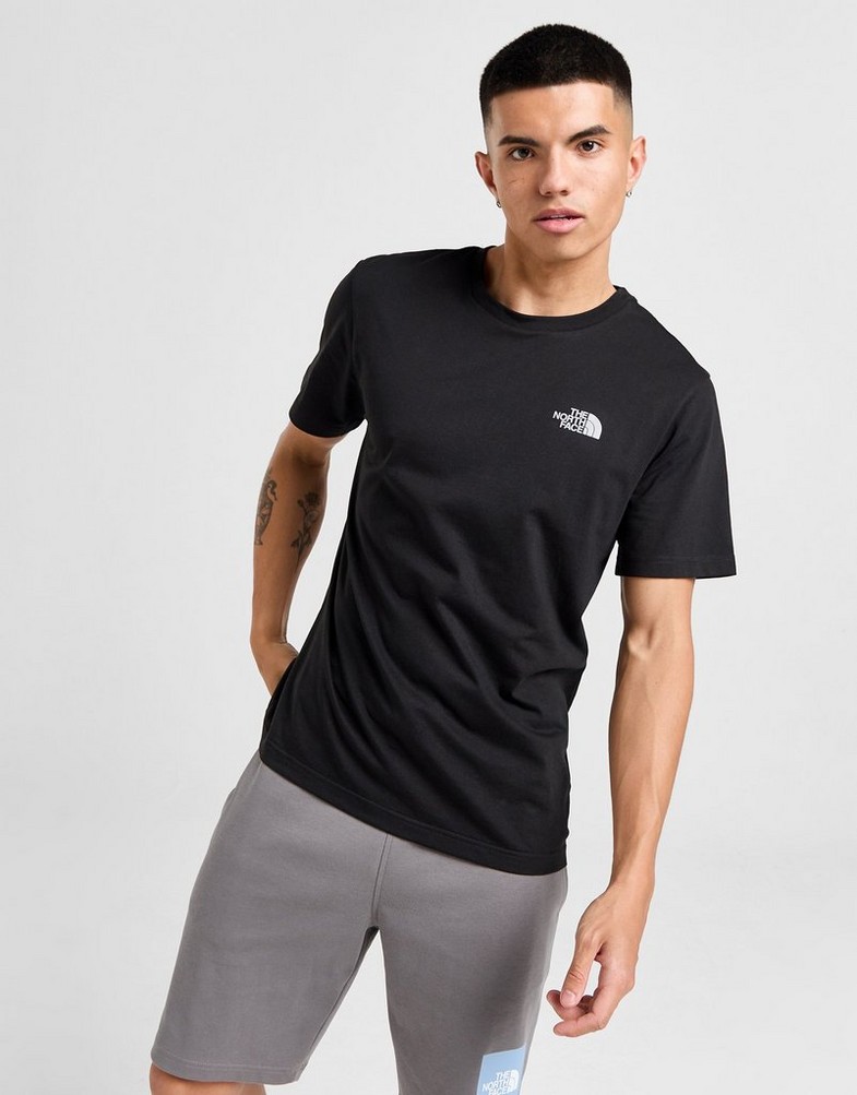 Tricou pentru bărbați THE NORTH FACE TRICOU SIMP DOME T BLK/REF