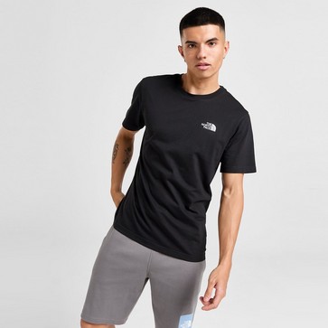 Tricou pentru bărbați THE NORTH FACE TRICOU SIMP DOME T BLK/REF