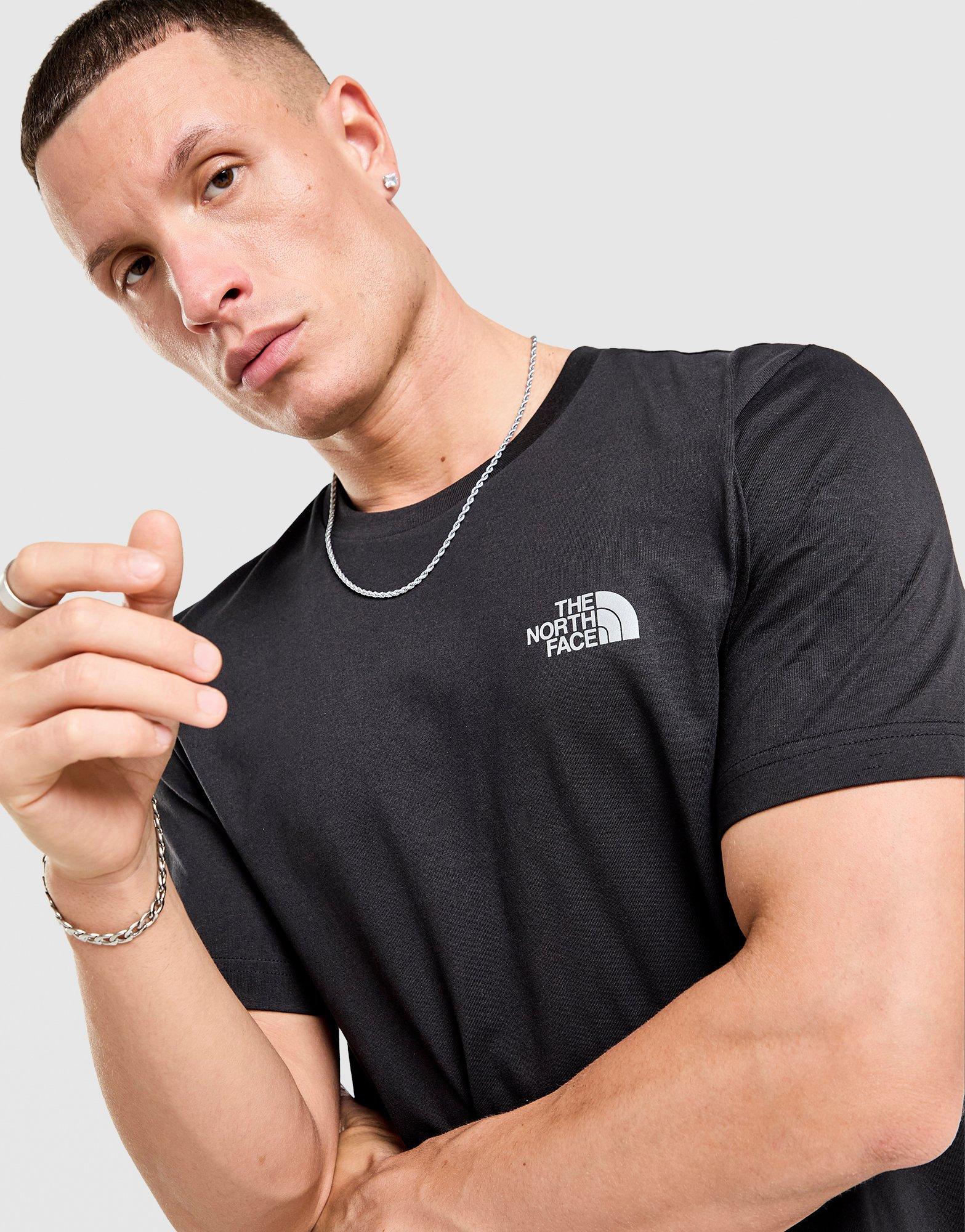 Férfi póló THE NORTH FACE PÓLÓ SIMP DOME T BLK/REF NF0A8CPPV7N1 Fekete