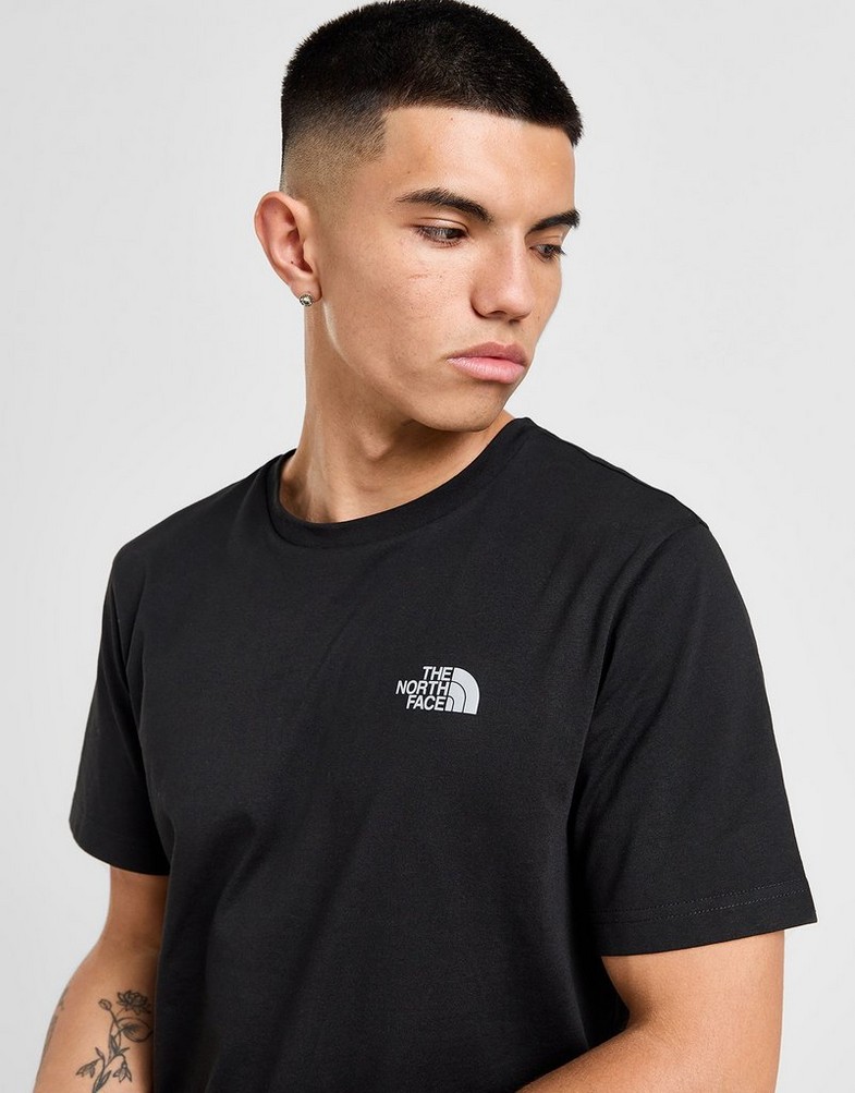 Tricou pentru bărbați THE NORTH FACE TRICOU SIMP DOME T BLK/REF