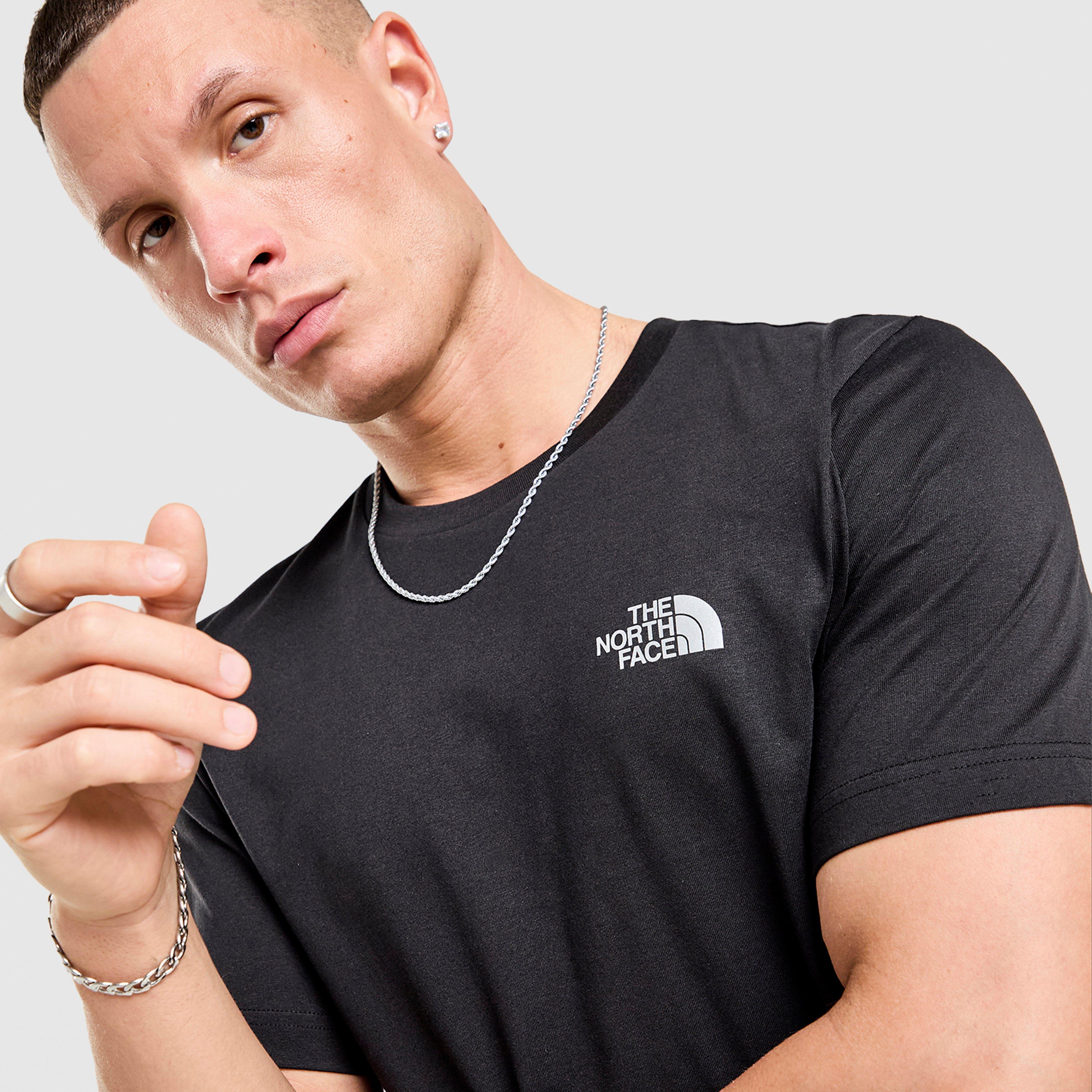 Férfi póló THE NORTH FACE PÓLÓ SIMP DOME T BLK/REF