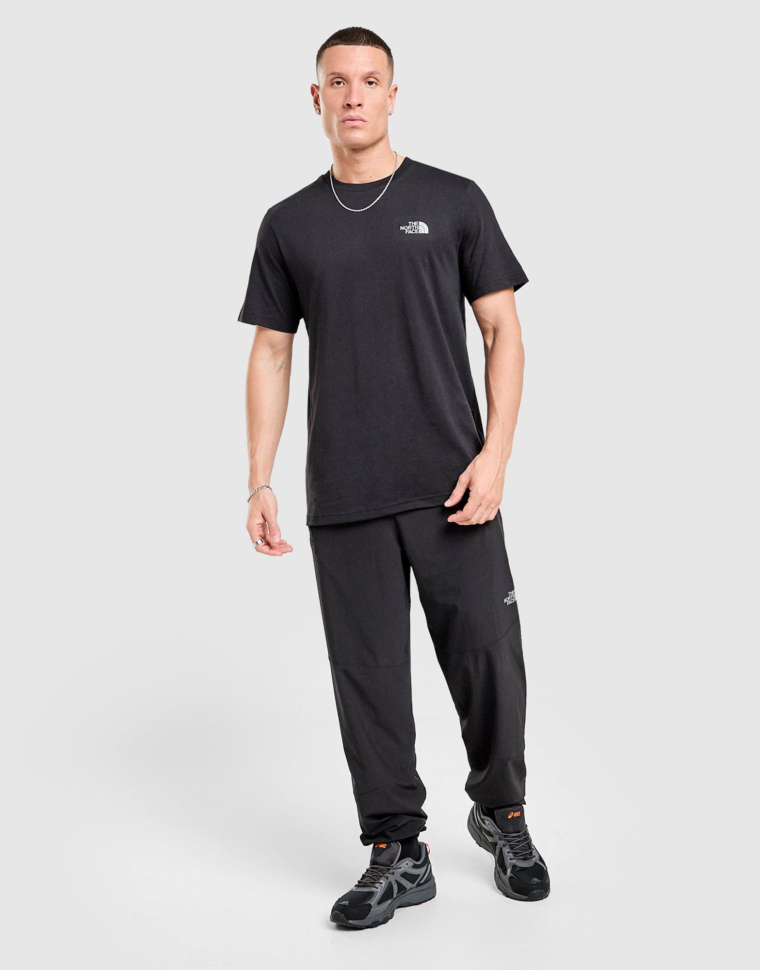 Férfi póló THE NORTH FACE PÓLÓ SIMP DOME T BLK/REF NF0A8CPPV7N1 Fekete