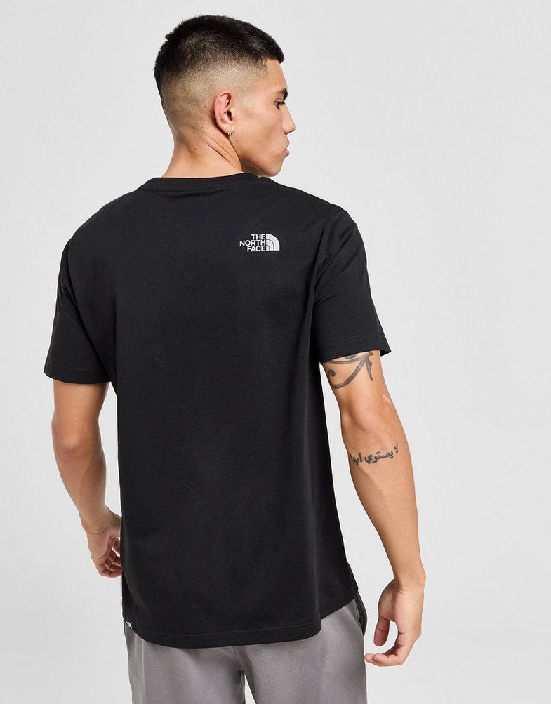 Tricou pentru bărbați THE NORTH FACE TRICOU SIMP DOME T BLK/REF