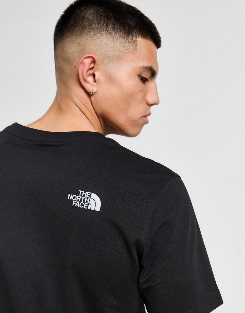 Tricou pentru bărbați THE NORTH FACE TRICOU SIMP DOME T BLK/REF