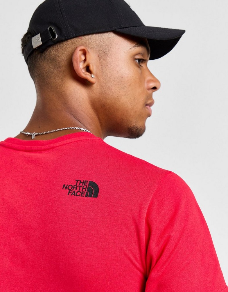 Koszulka, t-shirt męski THE NORTH FACE T-SHIRT $CHANGALA T RED/BLK