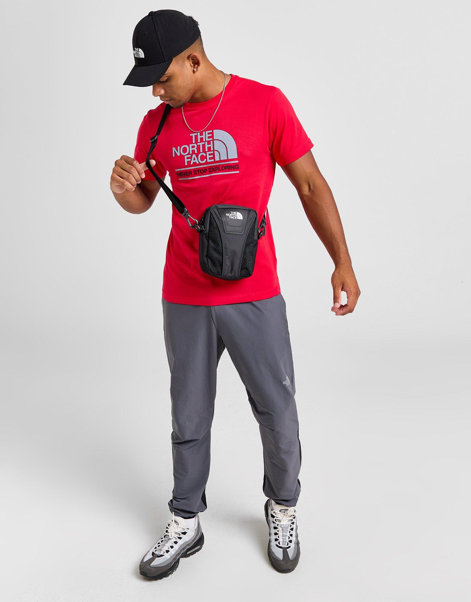 Чоловічі футболки THE NORTH FACE ФУТБОЛКА $CHANGALA T RED/BLK NF0A88QR6821 Червоний