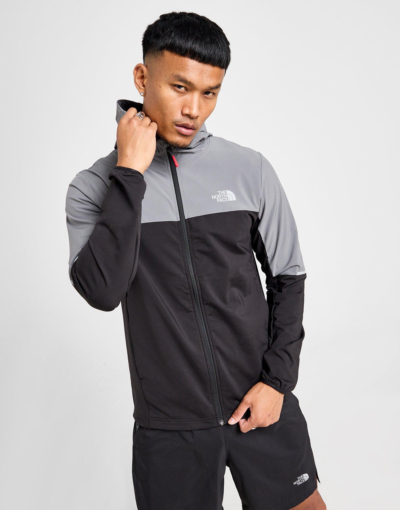 Pánska mikina THE NORTH FACE MIKINA S KAPUCÍ M MITT WOV FZ HD NF0A8AJPJK31 Šedá