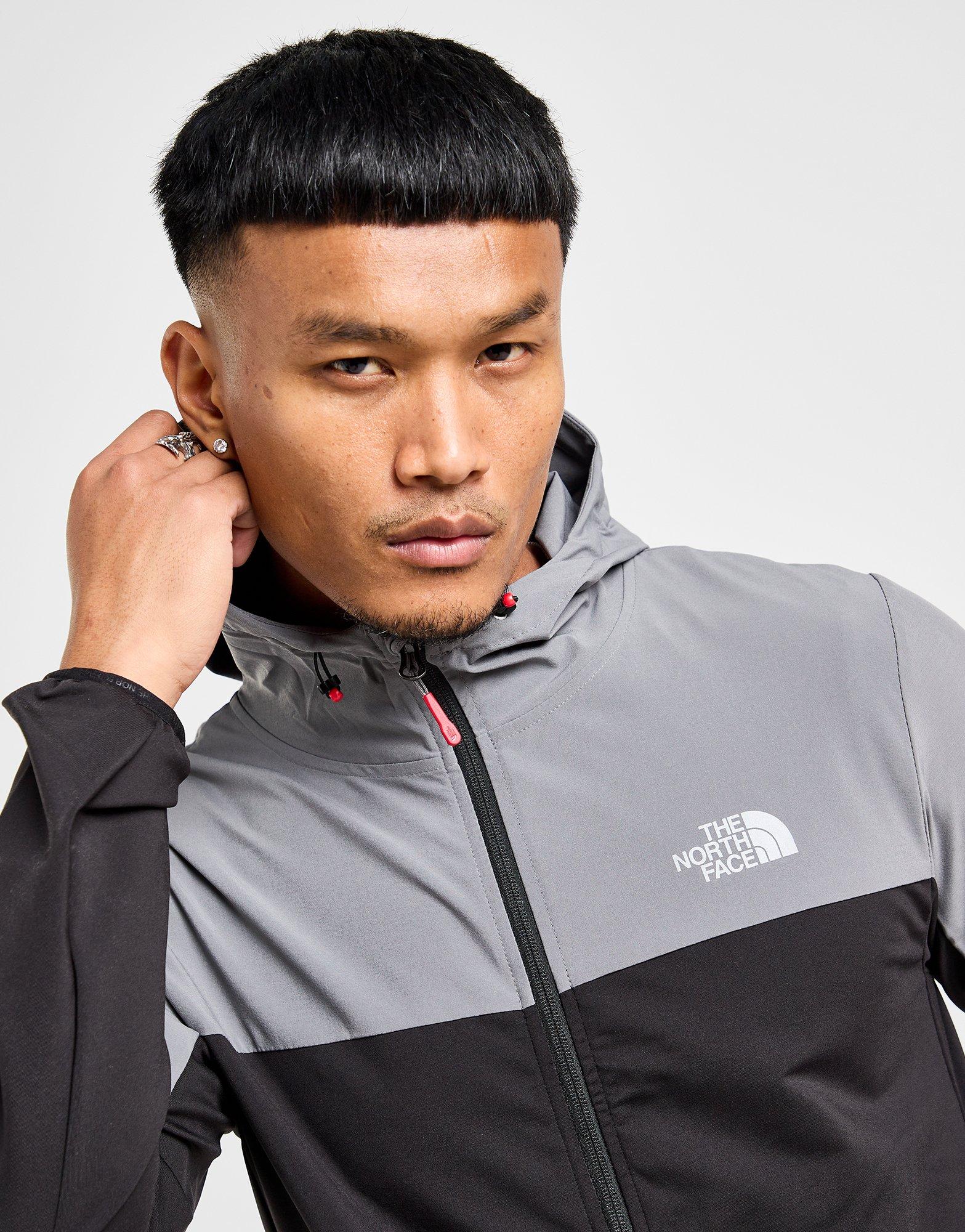 Pánska mikina THE NORTH FACE MIKINA S KAPUCÍ M MITT WOV FZ HD NF0A8AJPJK31 Šedá