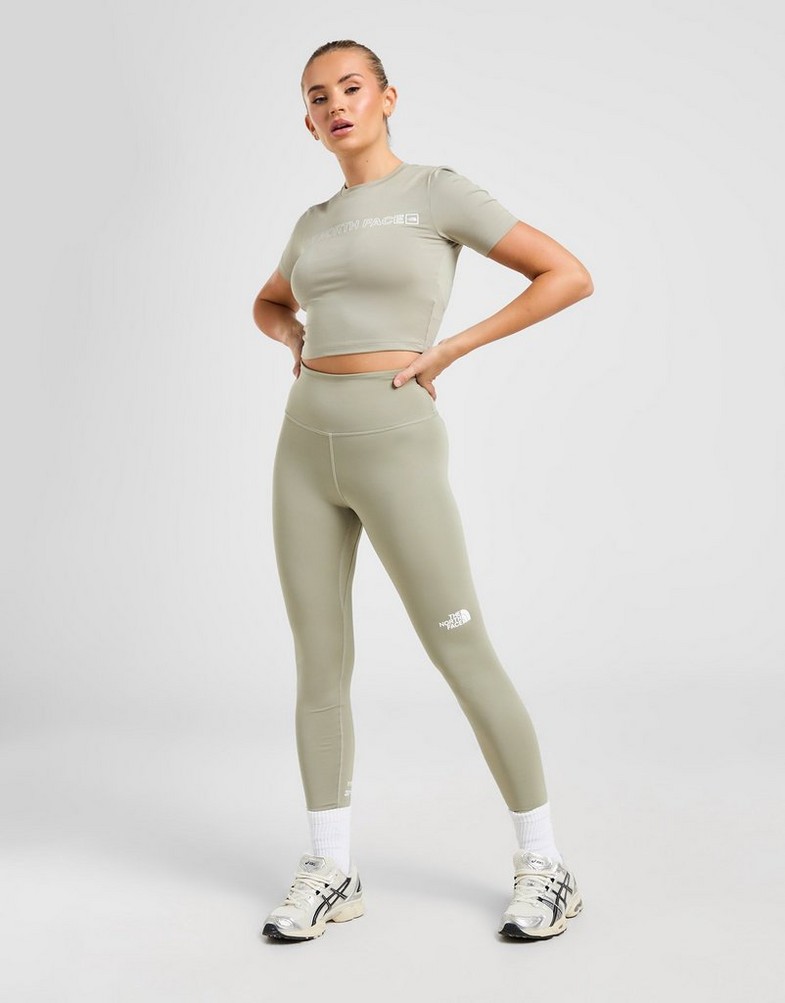 Női leggings THE NORTH FACE LEGGINGS ENERGY TIGHT CLY/WH