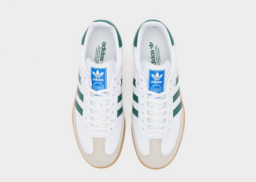 Buty sneakersy dla dzieci ADIDAS SAMBA OG J IE1331 Biały