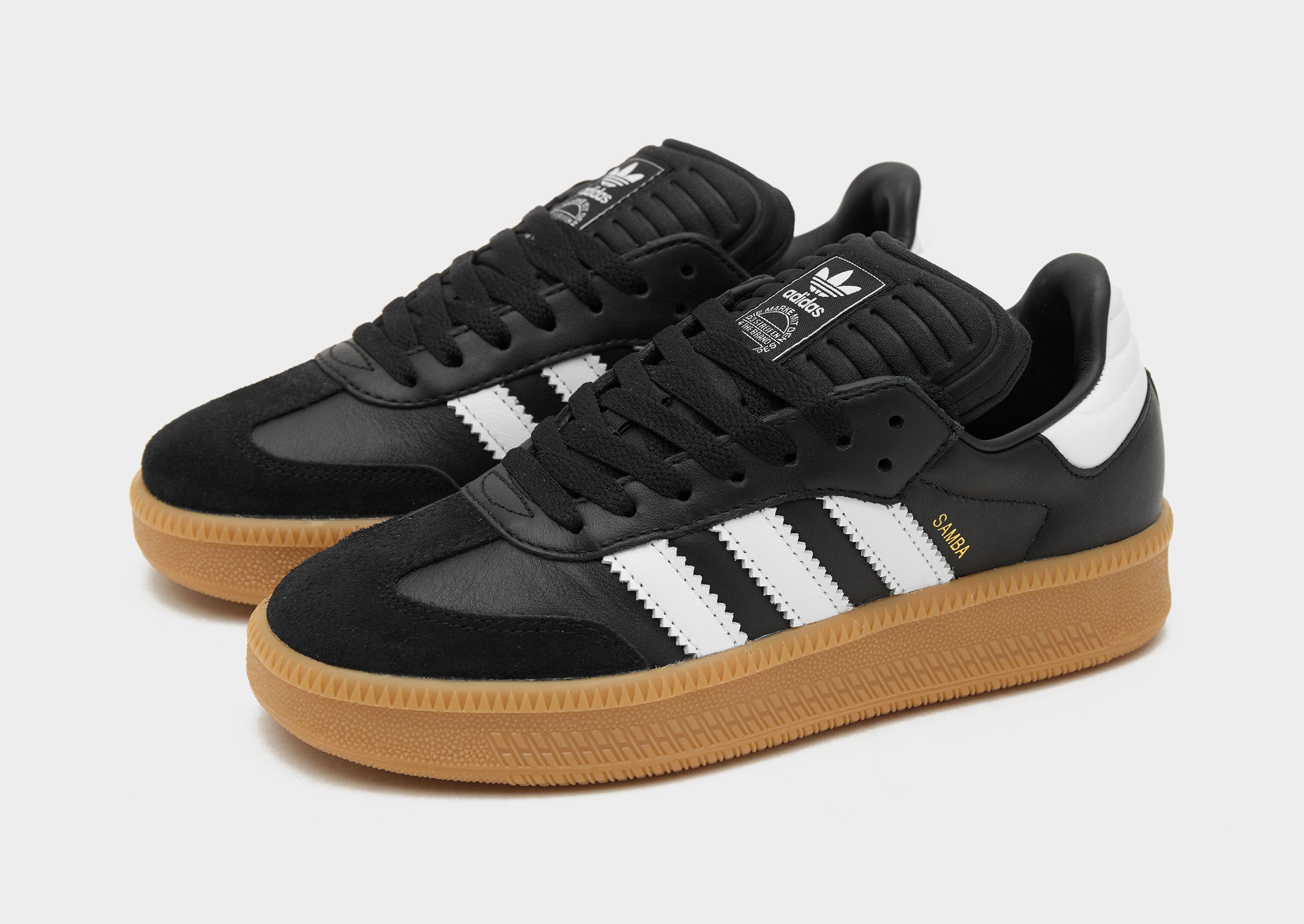 Buty sneakersy dla dzieci ADIDAS SAMBA XLG J JH6517 Czarny