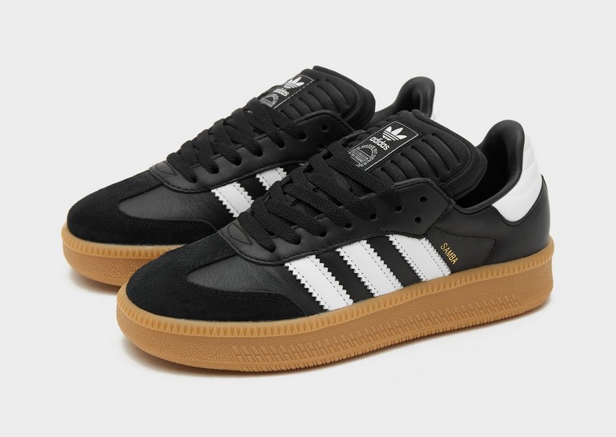 Adidași pentru copii ADIDAS SAMBA XLG J JH6517 Negru