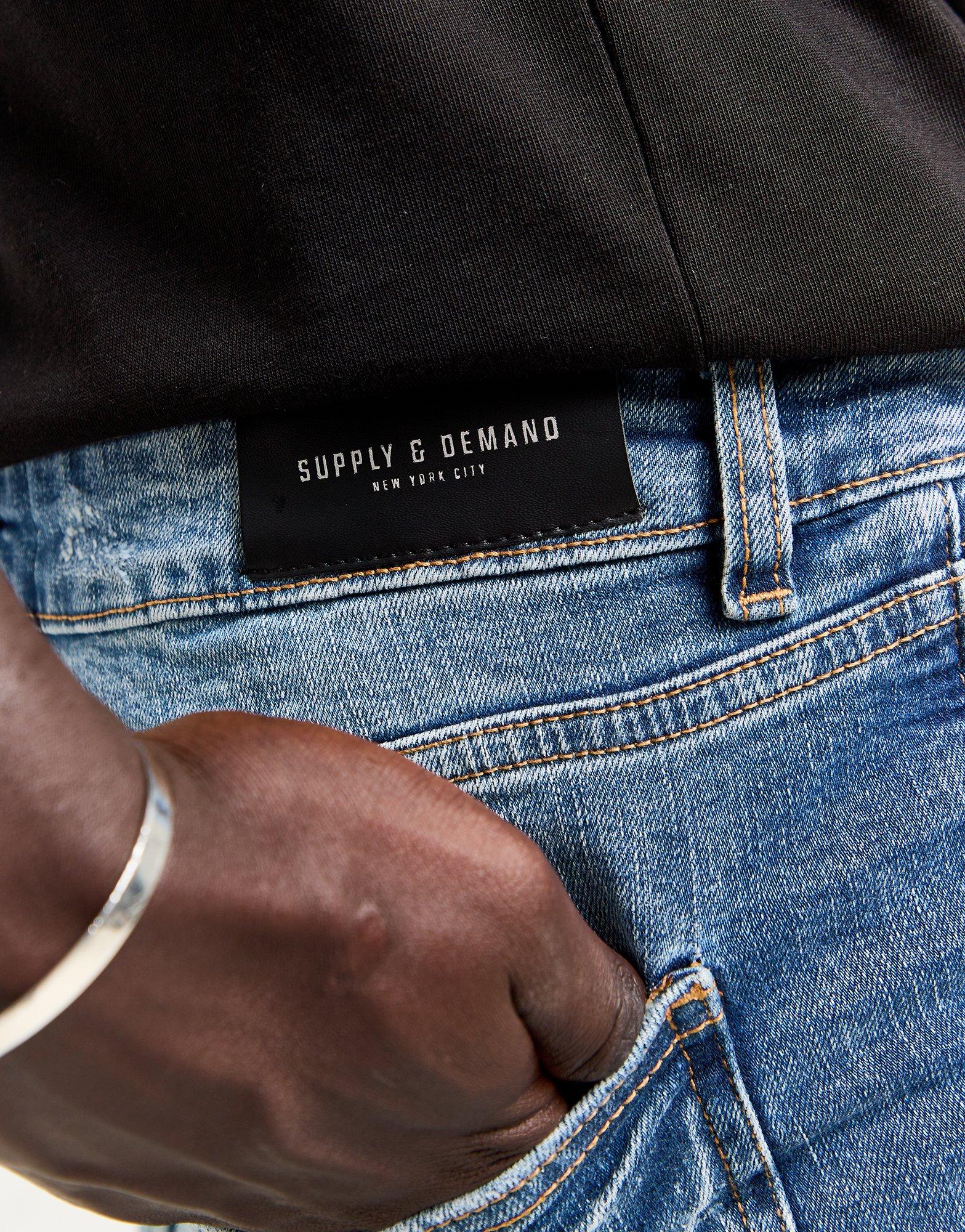 Vyriški džinsai SUPPLY & DEMAND KELNĖS SCOOT JEANS SUPTM17105740 Mėlyna