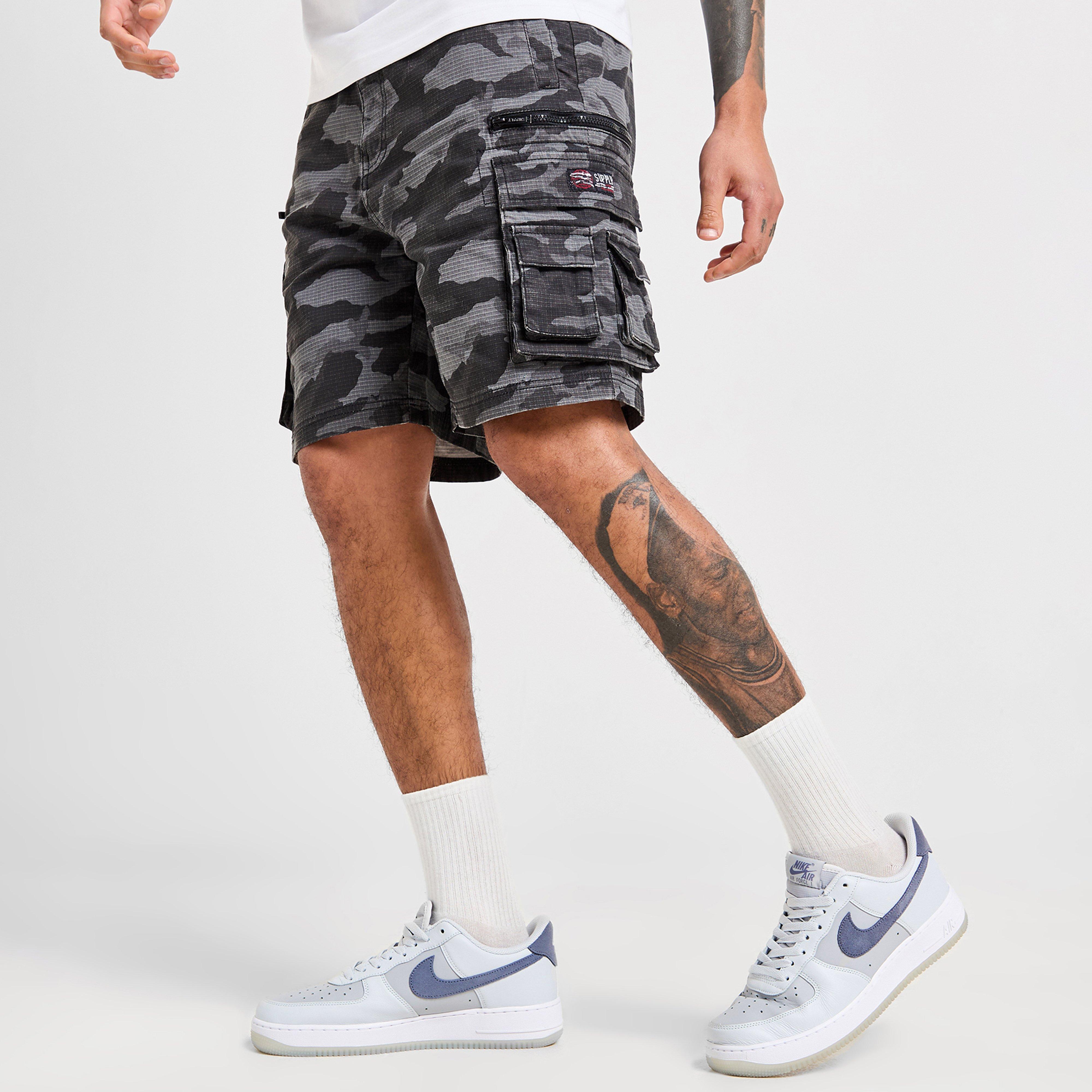 Pánske šortky SUPPLY&amp;DEMAND ŠORTKY  OMEGA SHT GRY