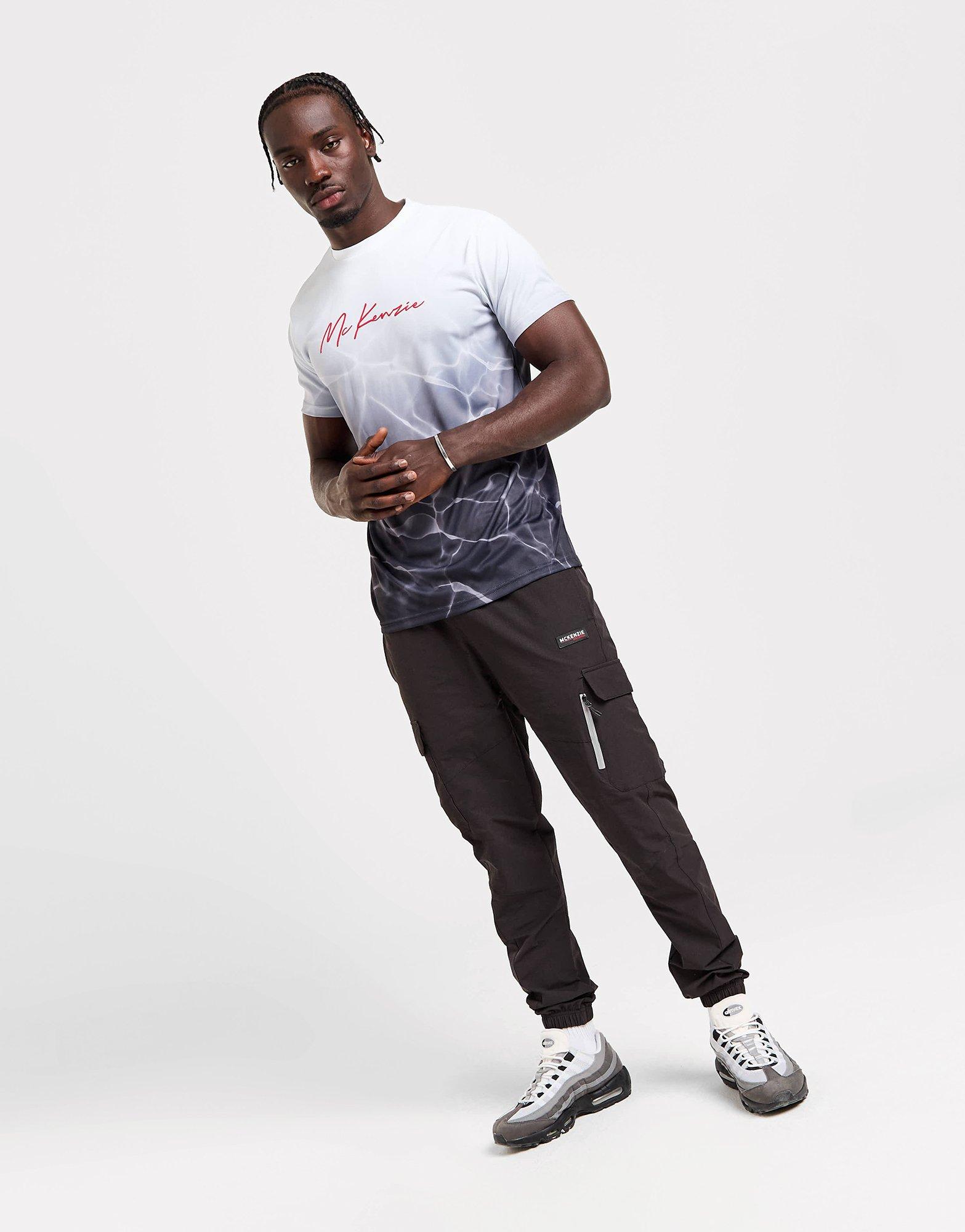 Tricou pentru bărbați MCKENZIE TRICOU DEPTHS FADE TEE WHT MCKTM16348010 Alb