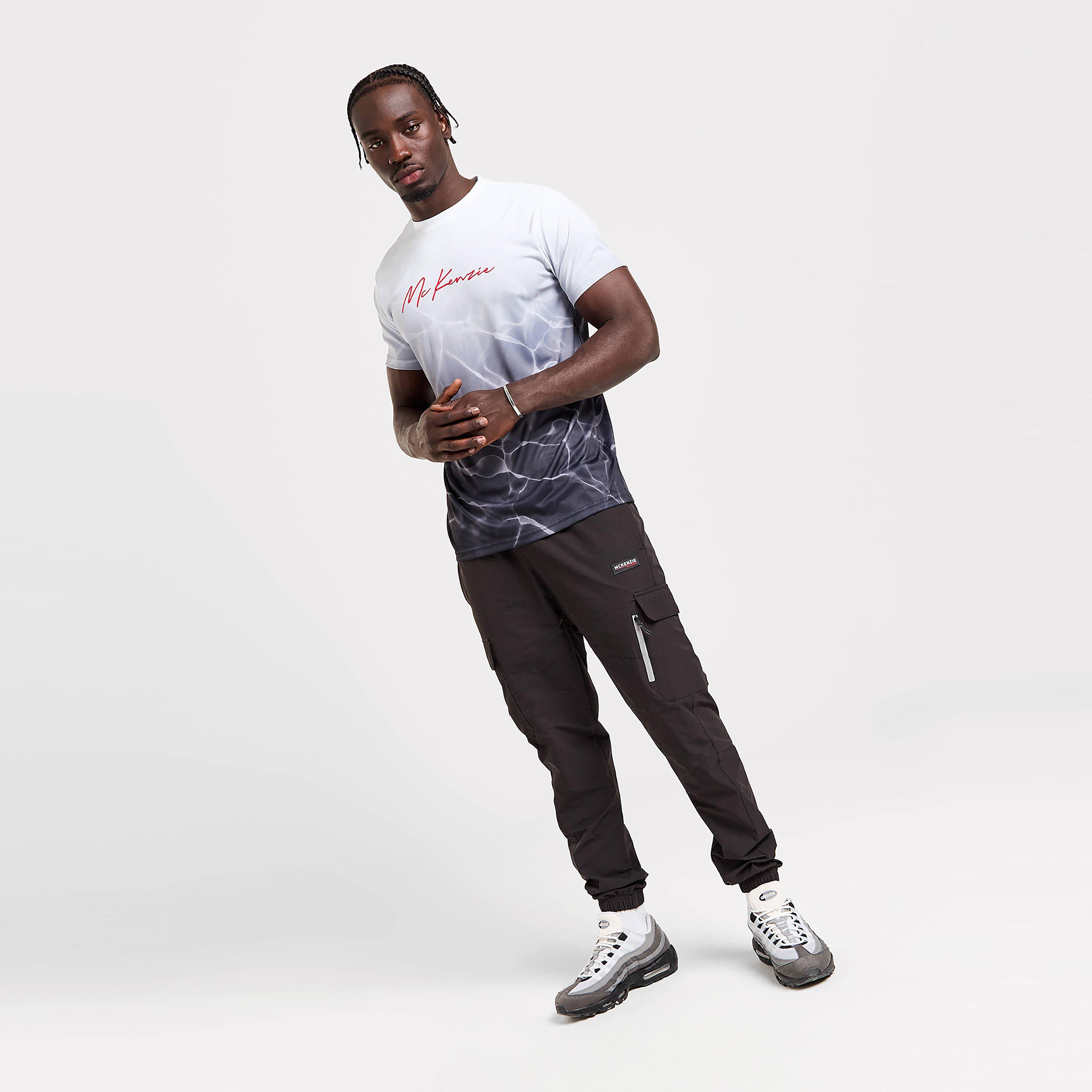 Koszulka, t-shirt męski MCKENZIE T-SHIRT DEPTHS FADE TEE WHT