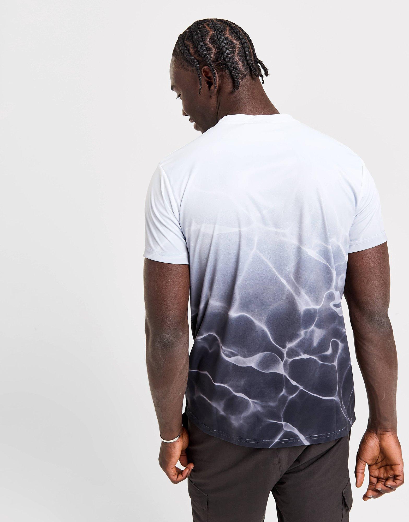 Tricou pentru bărbați MCKENZIE TRICOU DEPTHS FADE TEE WHT MCKTM16348010 Alb