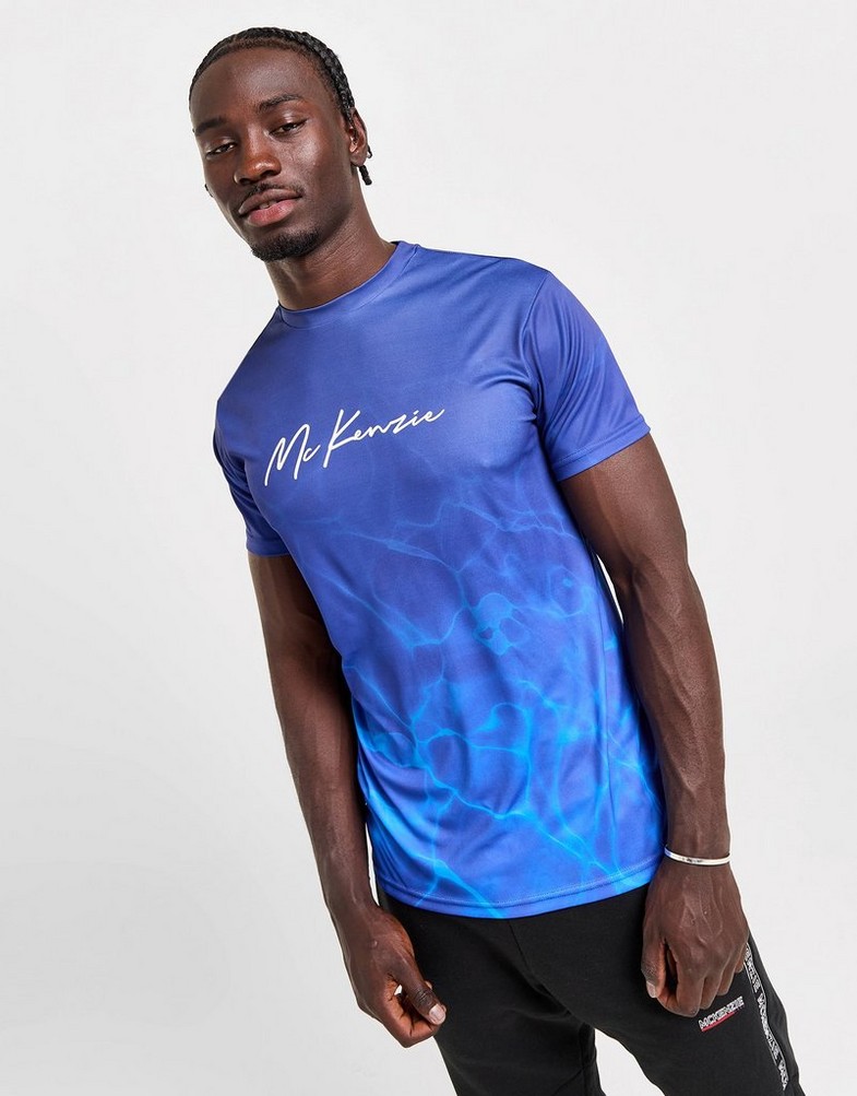Vyriški marškiniai MCKENZIE MARŠKINĖLIAI DEPTHS FADE TEE SBL MCKTM16348101 Mėlyna