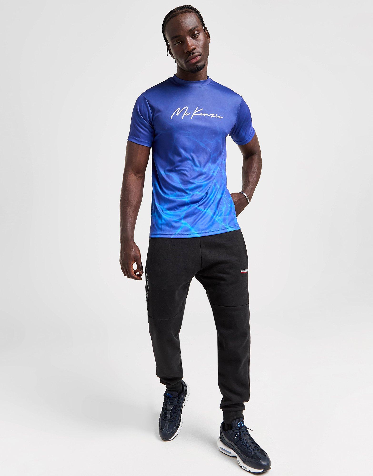 Férfi póló MCKENZIE PÓLÓ DEPTHS FADE TEE SBL MCKTM16348101 Kék