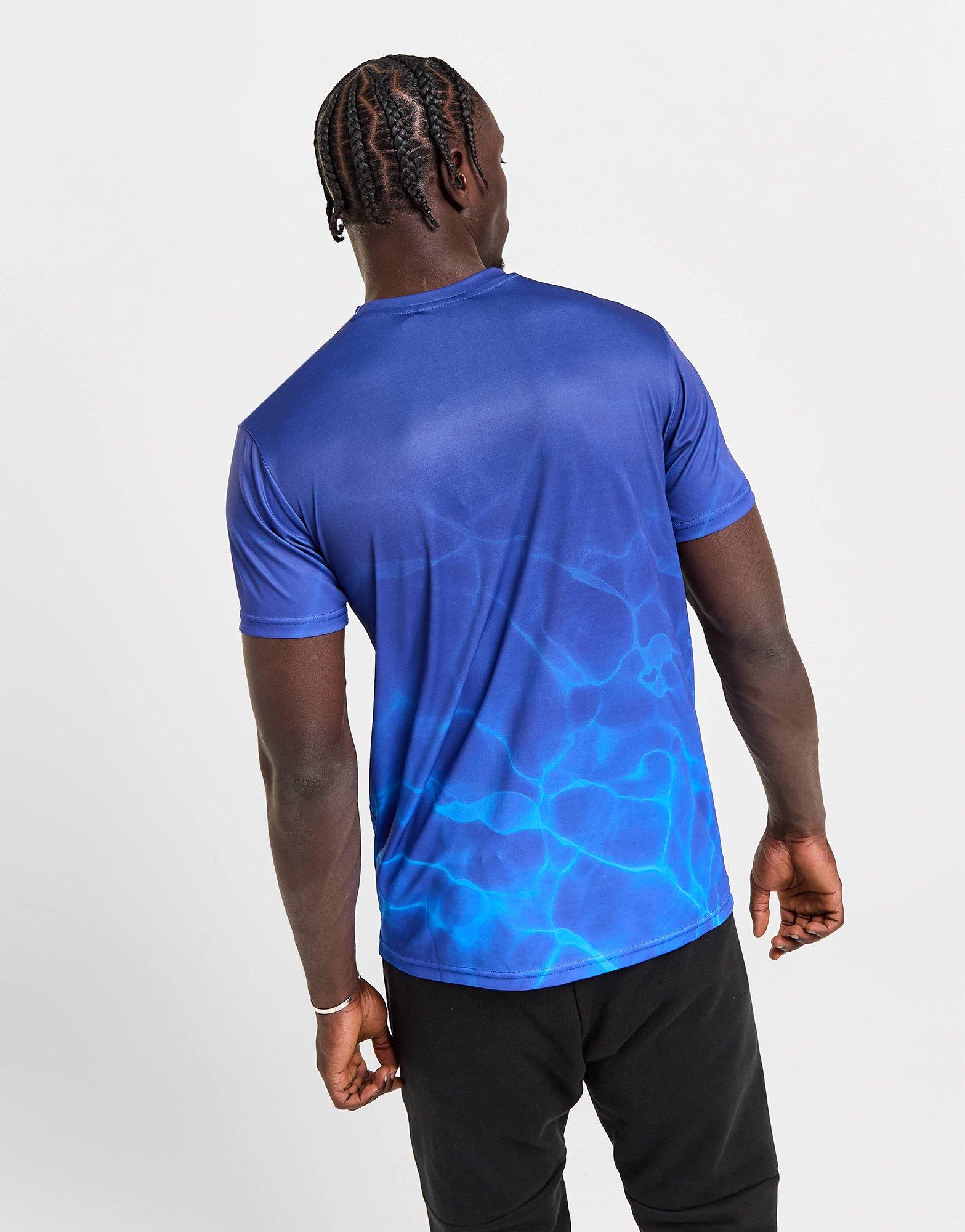 Férfi póló MCKENZIE PÓLÓ DEPTHS FADE TEE SBL MCKTM16348101 Kék