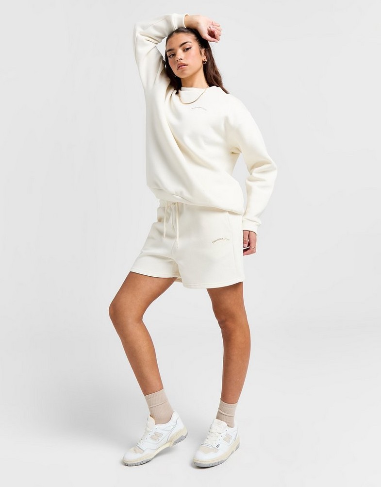 Дамски шорти PINK SODA ШОРТИ BATON FLC SH CREAM PSSTW11834269 Бежов