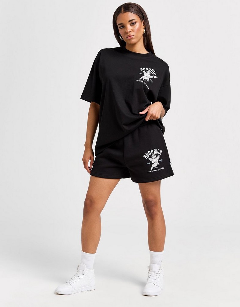 Жіночі шорти HOODRICH ШОРТИ GLOW FLC SHORT BLK HW02240331 Чорний