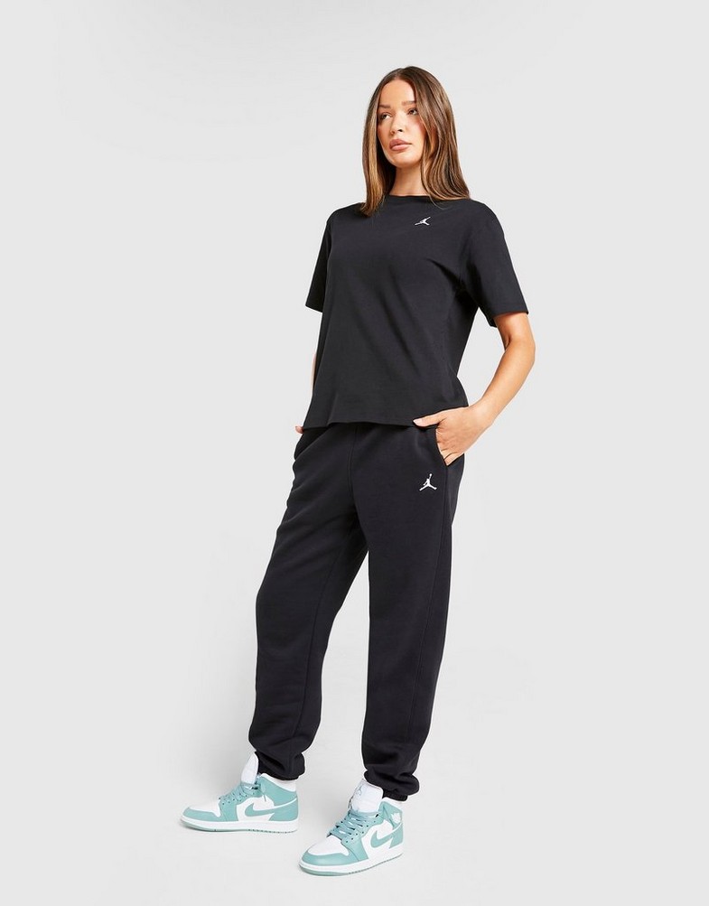 Дамски дрехи големи размери ПАНТАЛОНИ W JORDAN BRKLN FLC PANT 24 FV7077-010 Черен