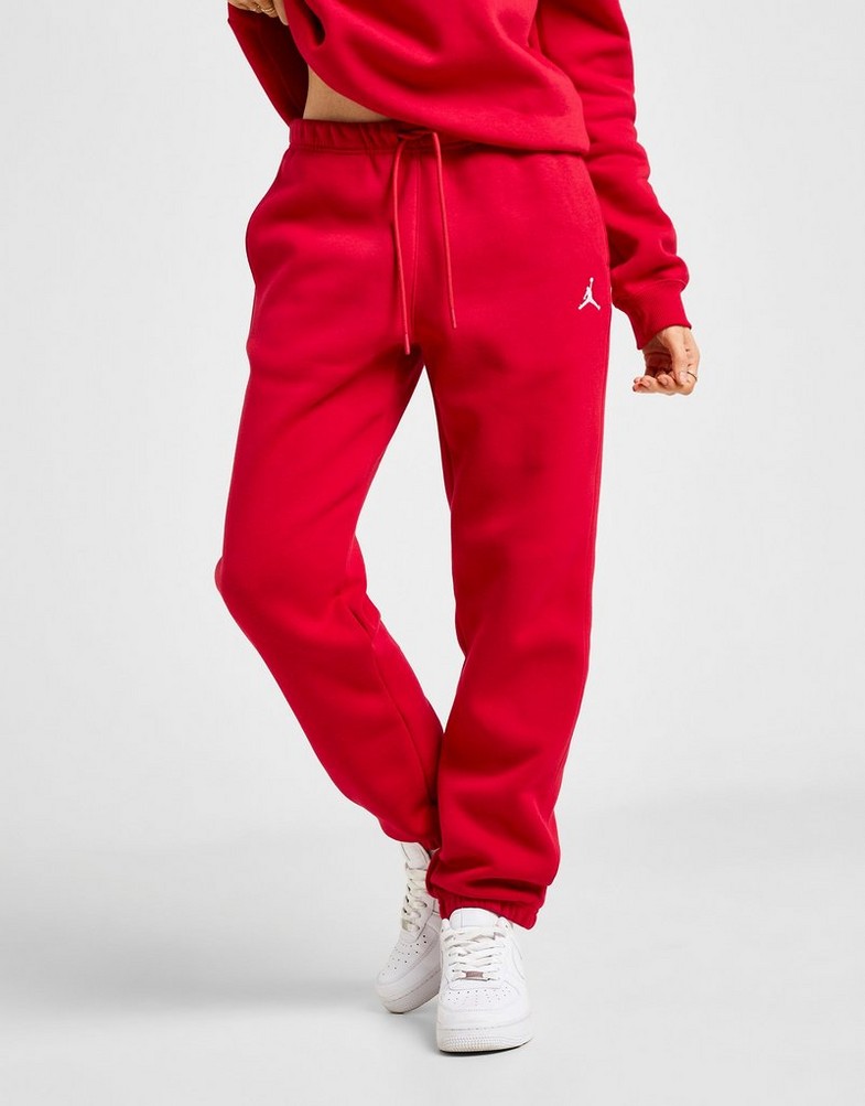 Moteriškos kelnės KELNĖS W JORDAN BRKLN FLC PANT 24  FV7077-687 Raudona