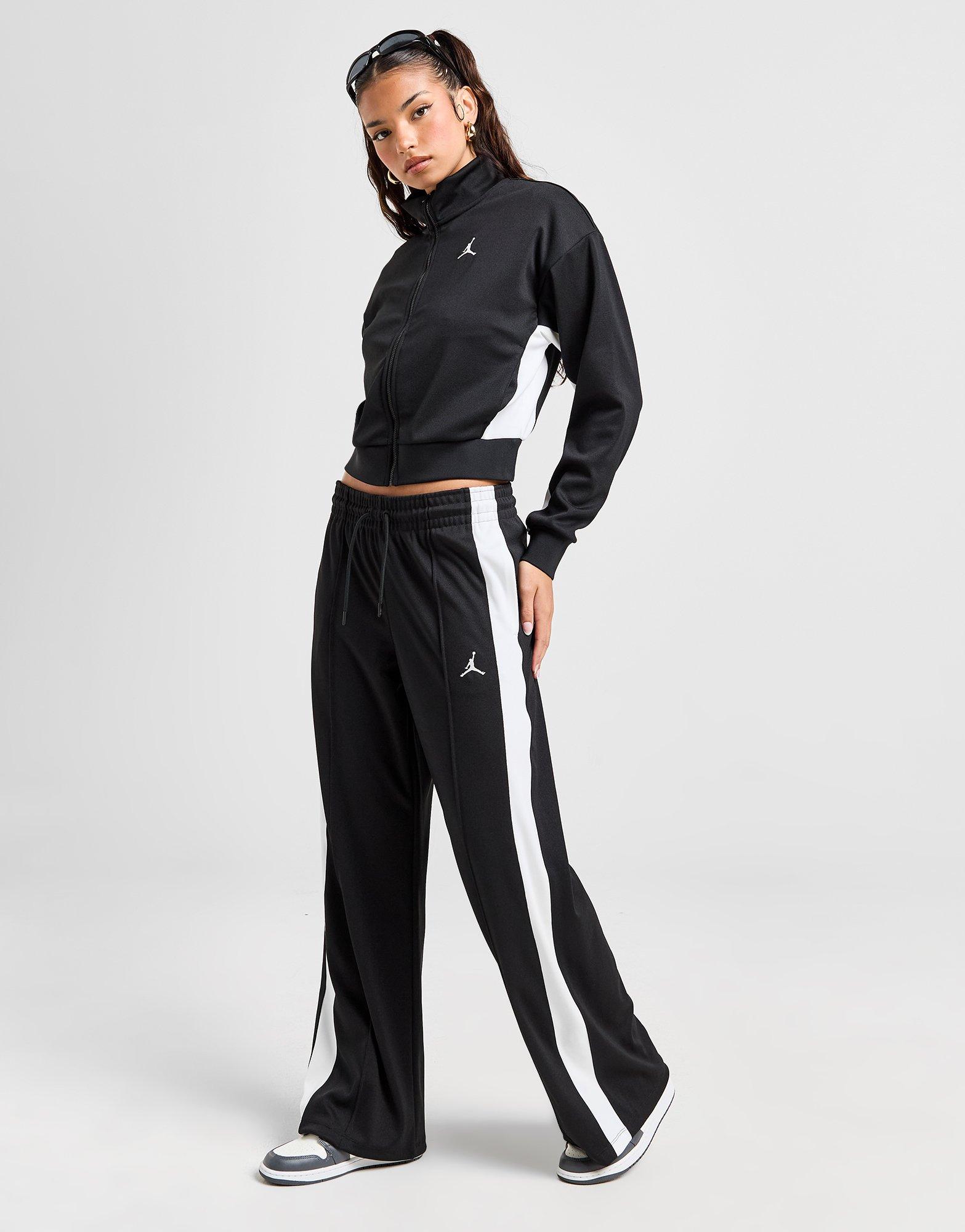 Bluză pentru femei BLUZĂ W JORDAN KNIT JACKET CORE FV7104-010 Negru