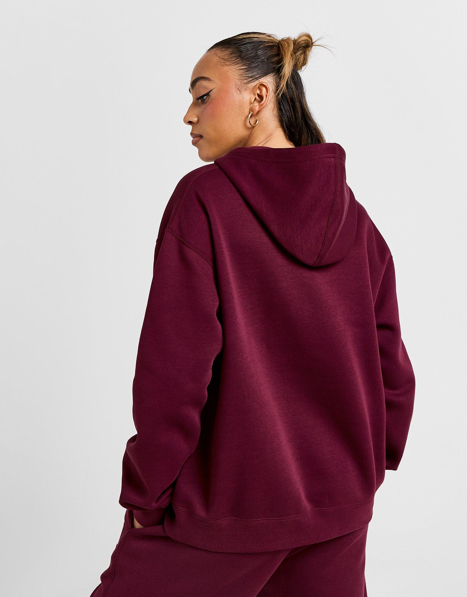 Жіночі кофти КОФТА З КАПЮШОНОМ W JORDAN BRKLN FLC PO 24  FV7071-610 Бордовий