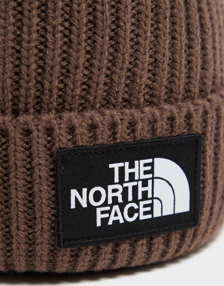 Czapka zimowa damska THE NORTH FACE CZAPKA TNF LOGO BOX CUF BNE WINTER CAP