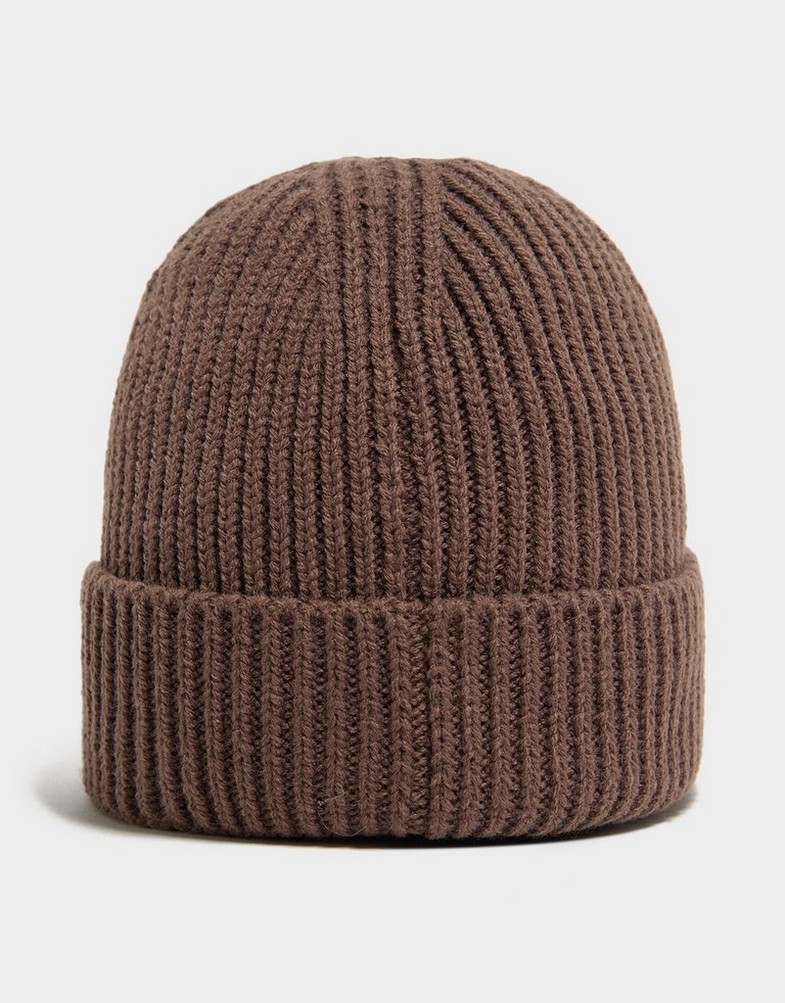 Czapka zimowa damska THE NORTH FACE CZAPKA TNF LOGO BOX CUF BNE WINTER CAP NF0A3FJX1OI1 Brązowy