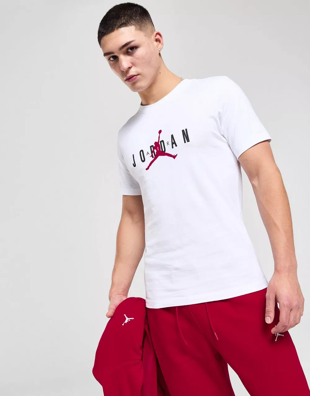 JORDAN ФУТБОЛКА M J JDN AIR STRETCH SS CREW, фото 1 з 6
